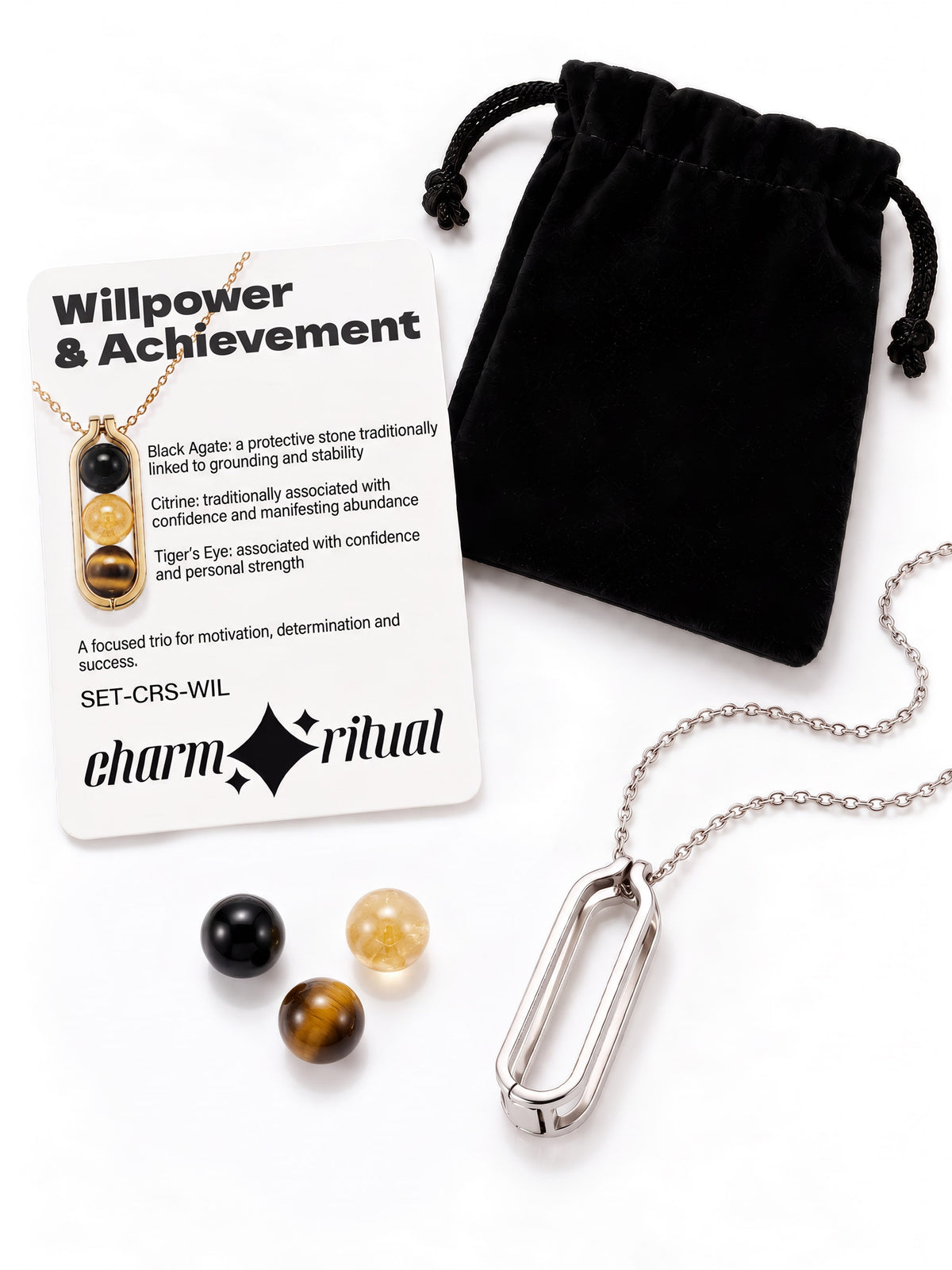Willpower & Achievement Energy Necklace