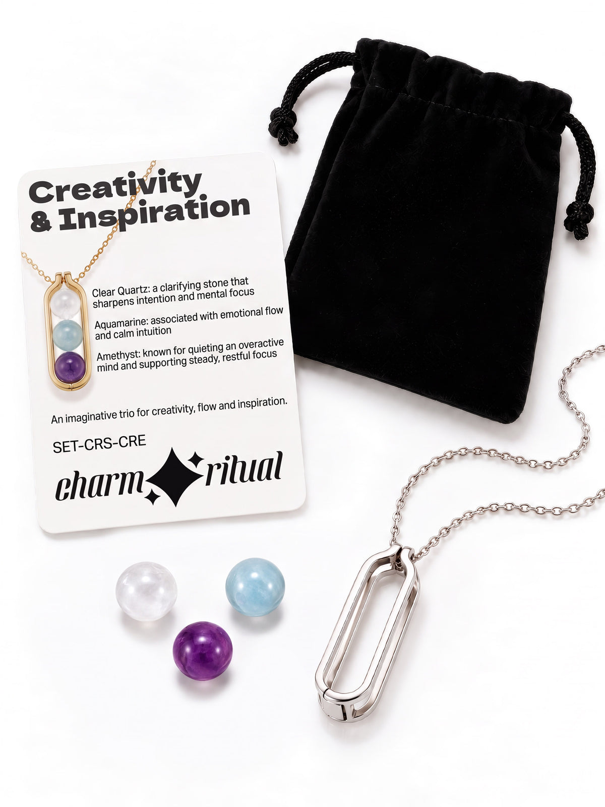 Creativity & Inspiration Energy Necklace