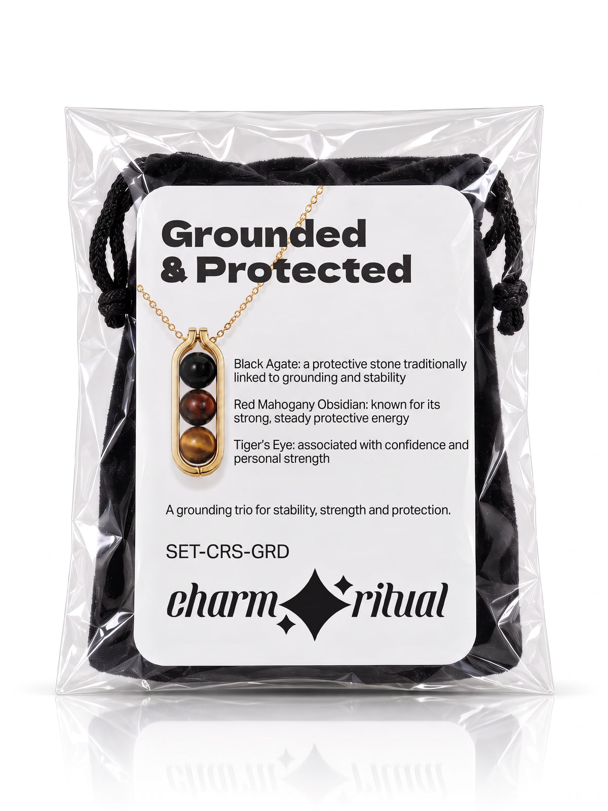 Grounded & Protected Energy Necklace
