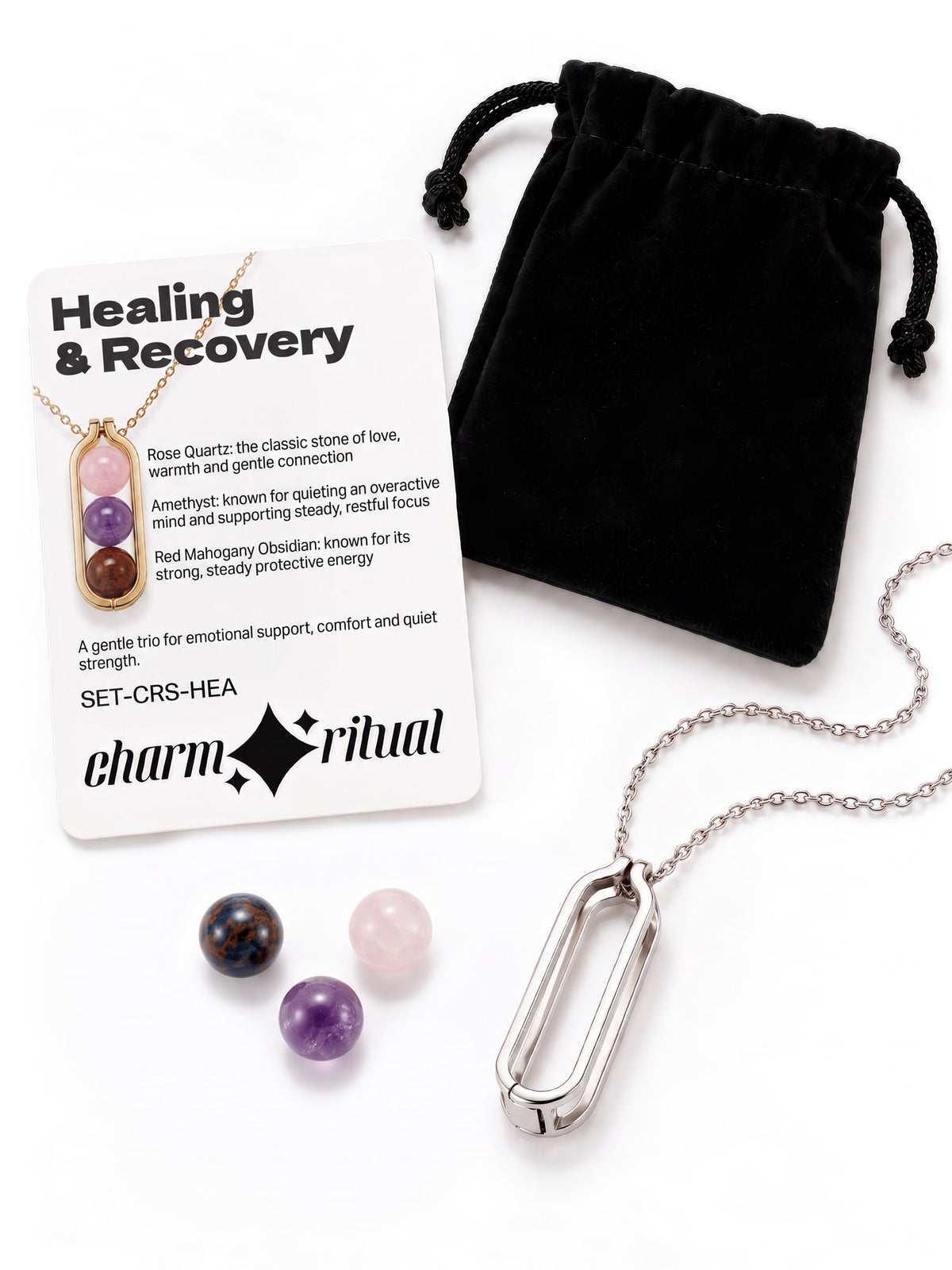 Healing & Recovery Energy Necklace