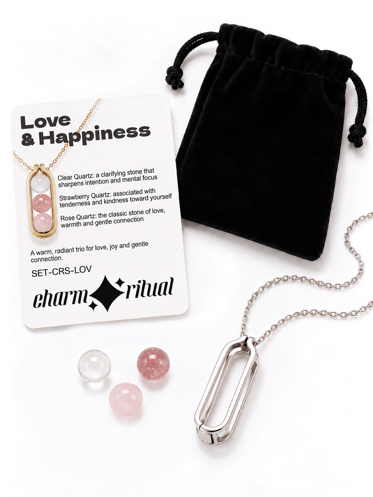 Love & Happiness Energy Necklace