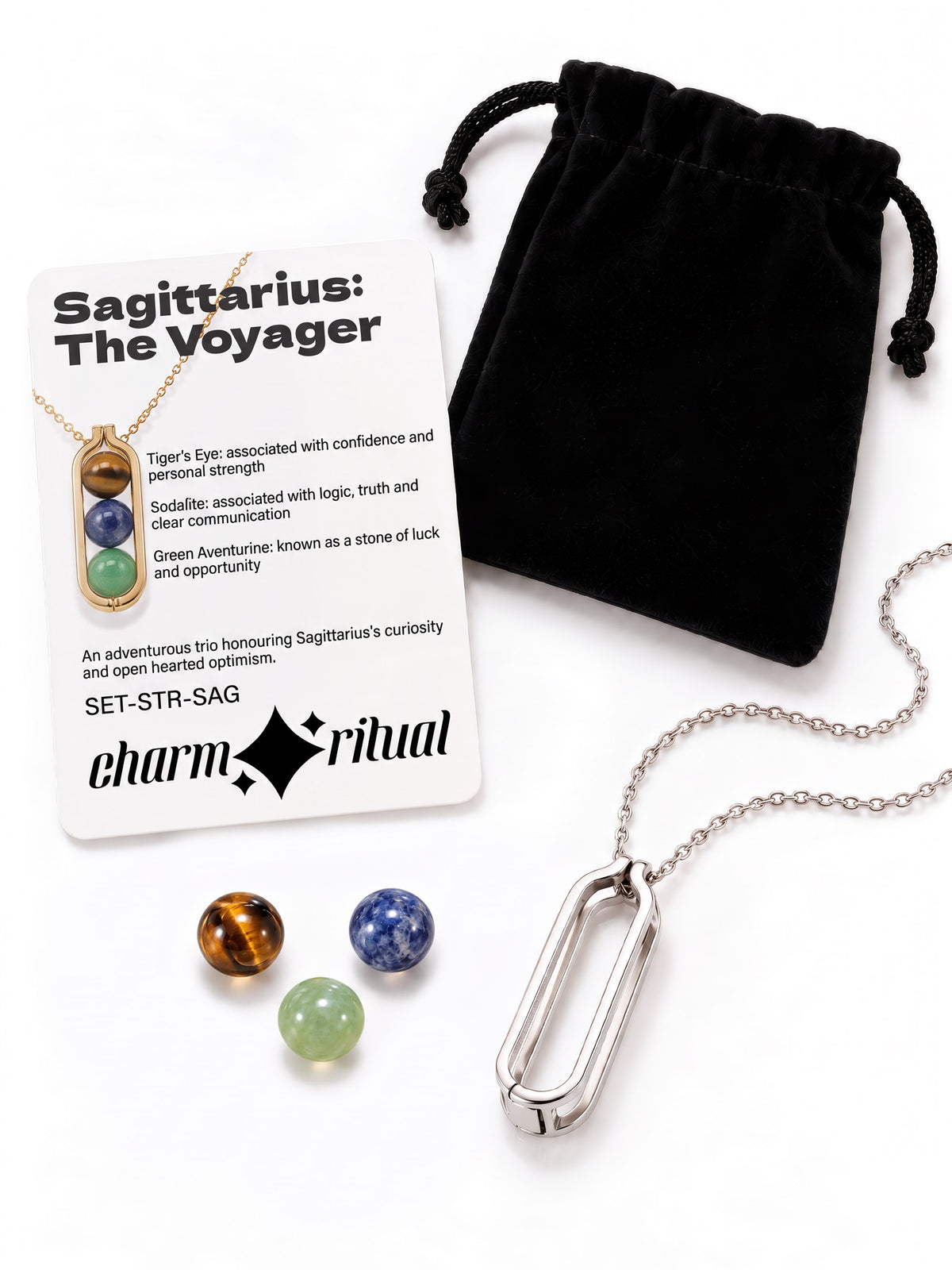 Sagittarius: The Voyager Necklace