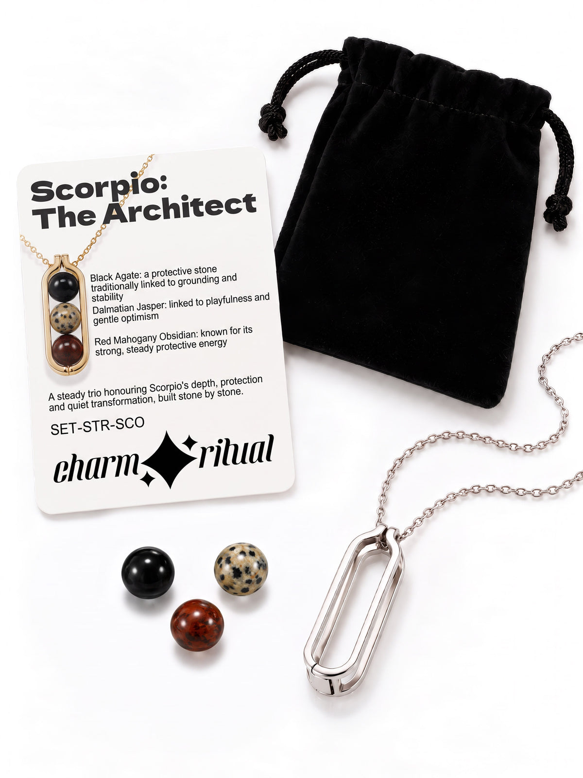 Scorpio: The Architect Necklace